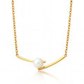The Arc & Pearl Necklace