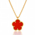 The Crimson Clover Necklace