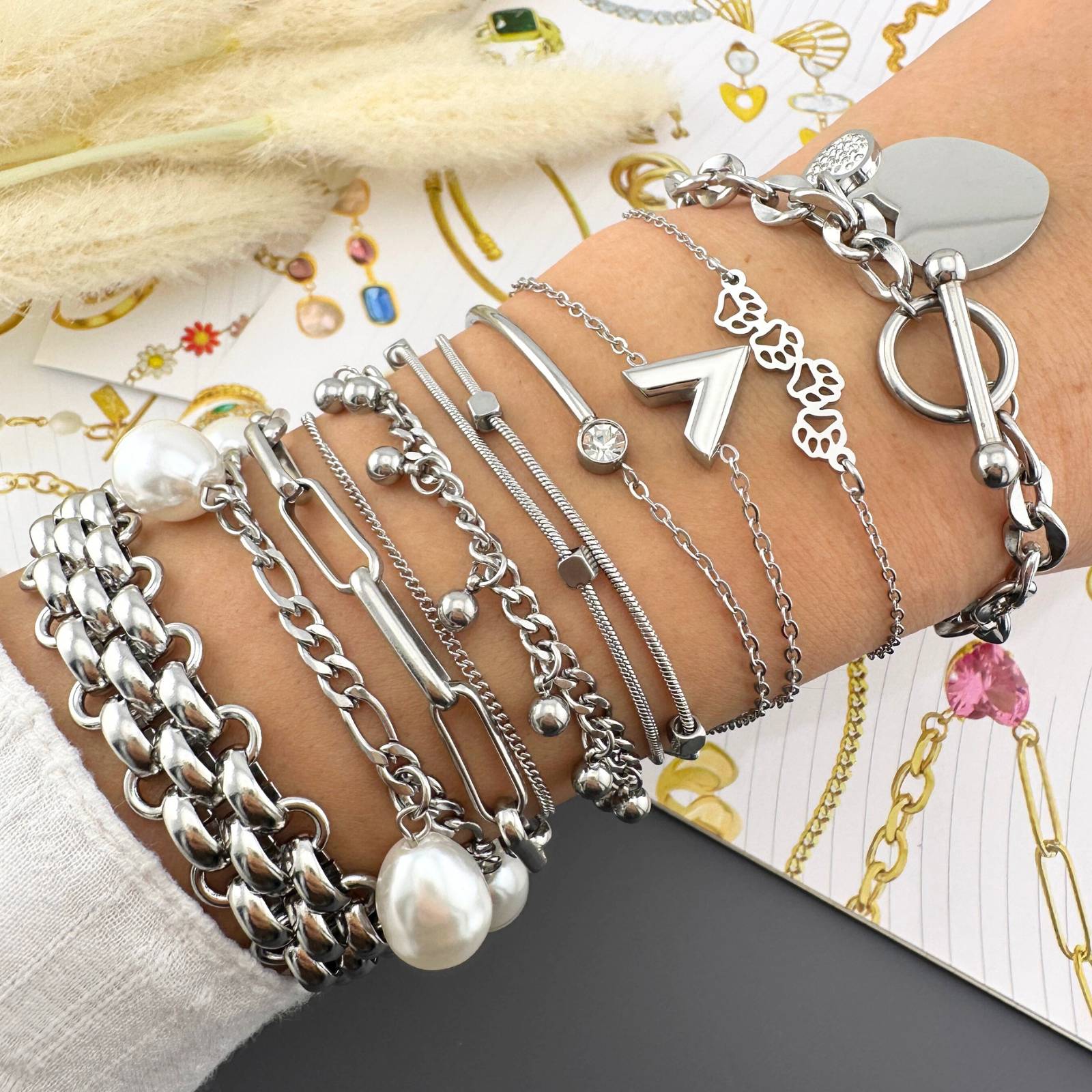 Bracelet, Stainless Steel