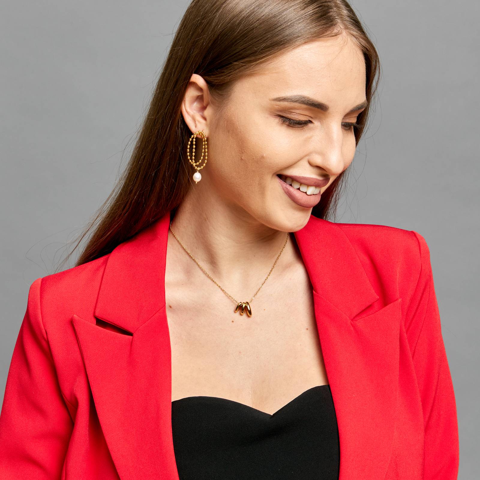 Baroque Tiered Earrings