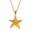 The Molten Starfish Necklace