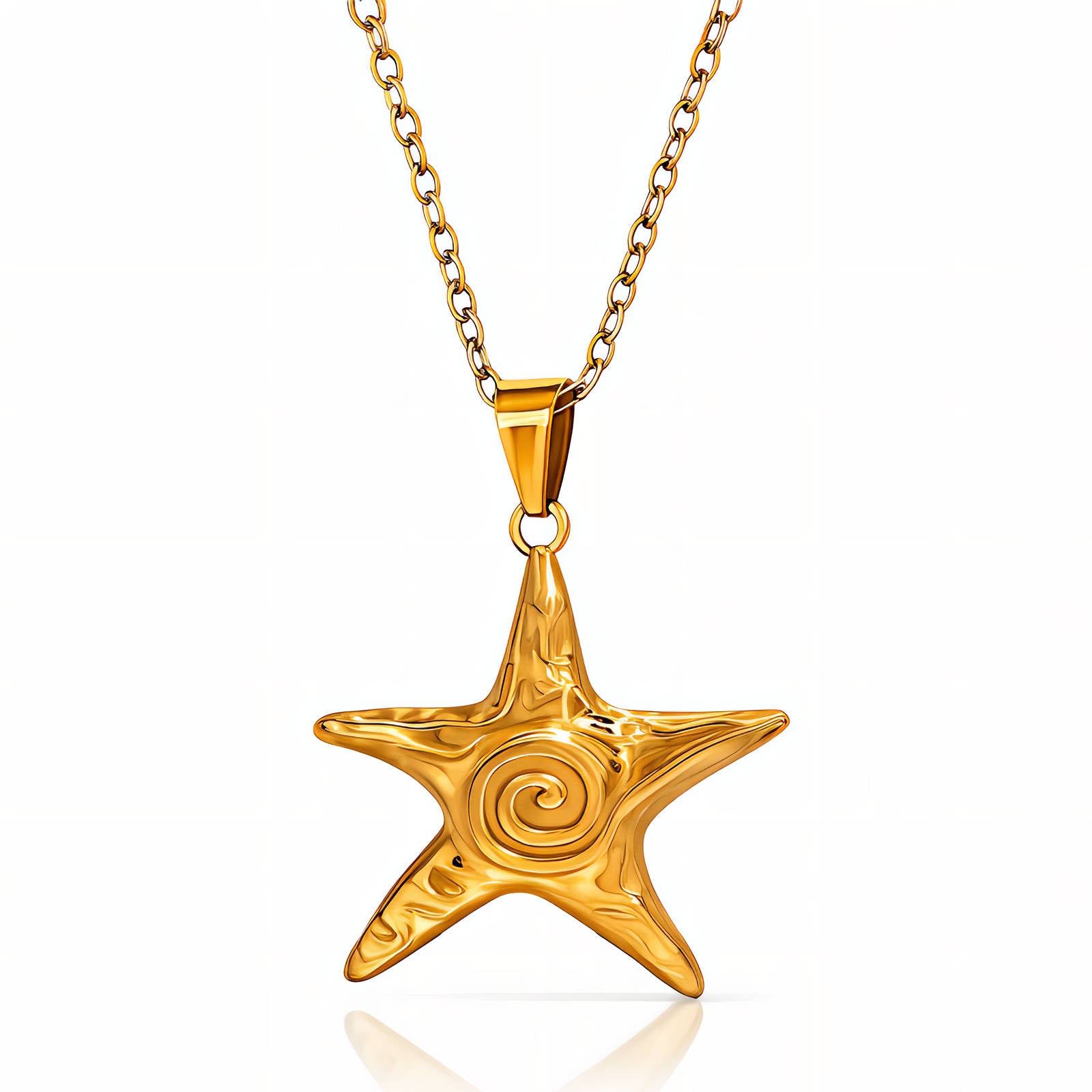 The Molten Starfish Necklace
