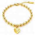 The Guardian Heart Bead Bracelet