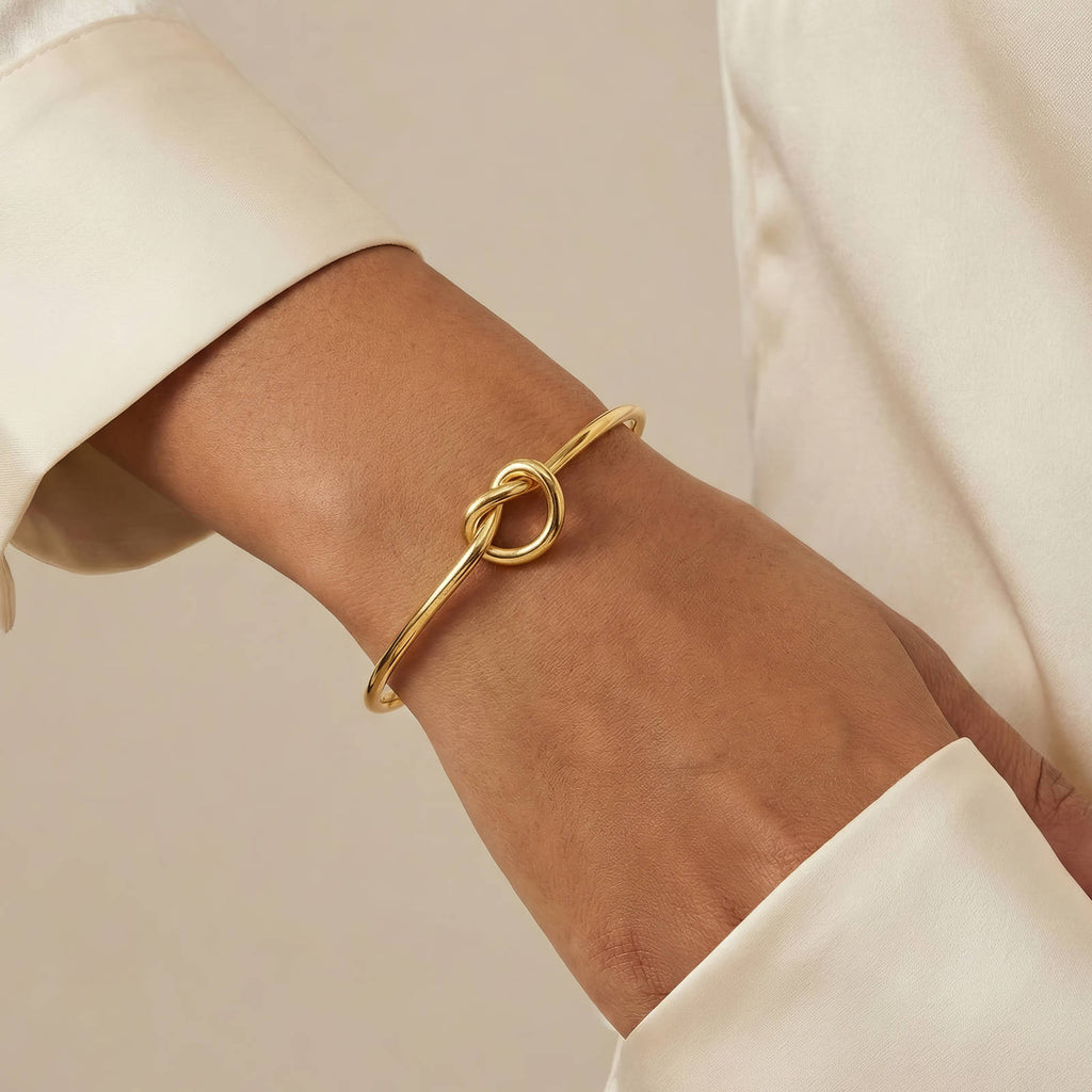 The Eternal Knot Cuff