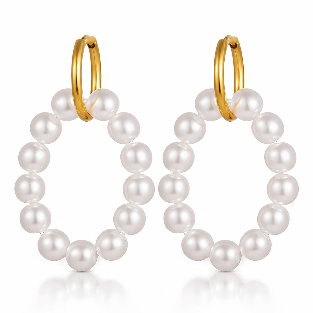Pearl Gala Wreaths Earrings