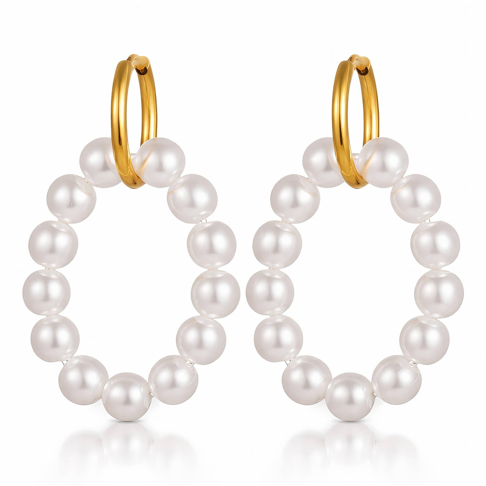 Pearl Gala Wreaths Earrings
