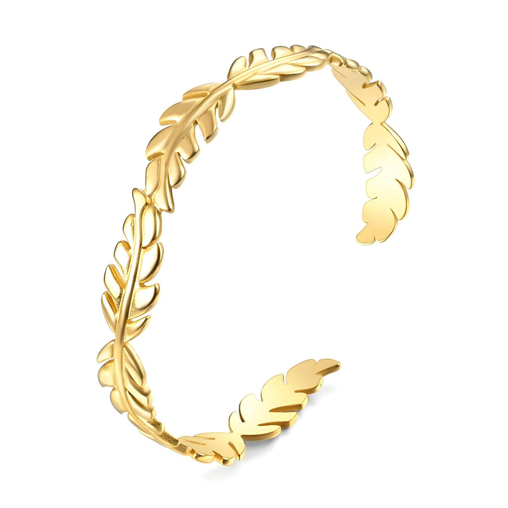The Athena Laurel Cuff Bracelet