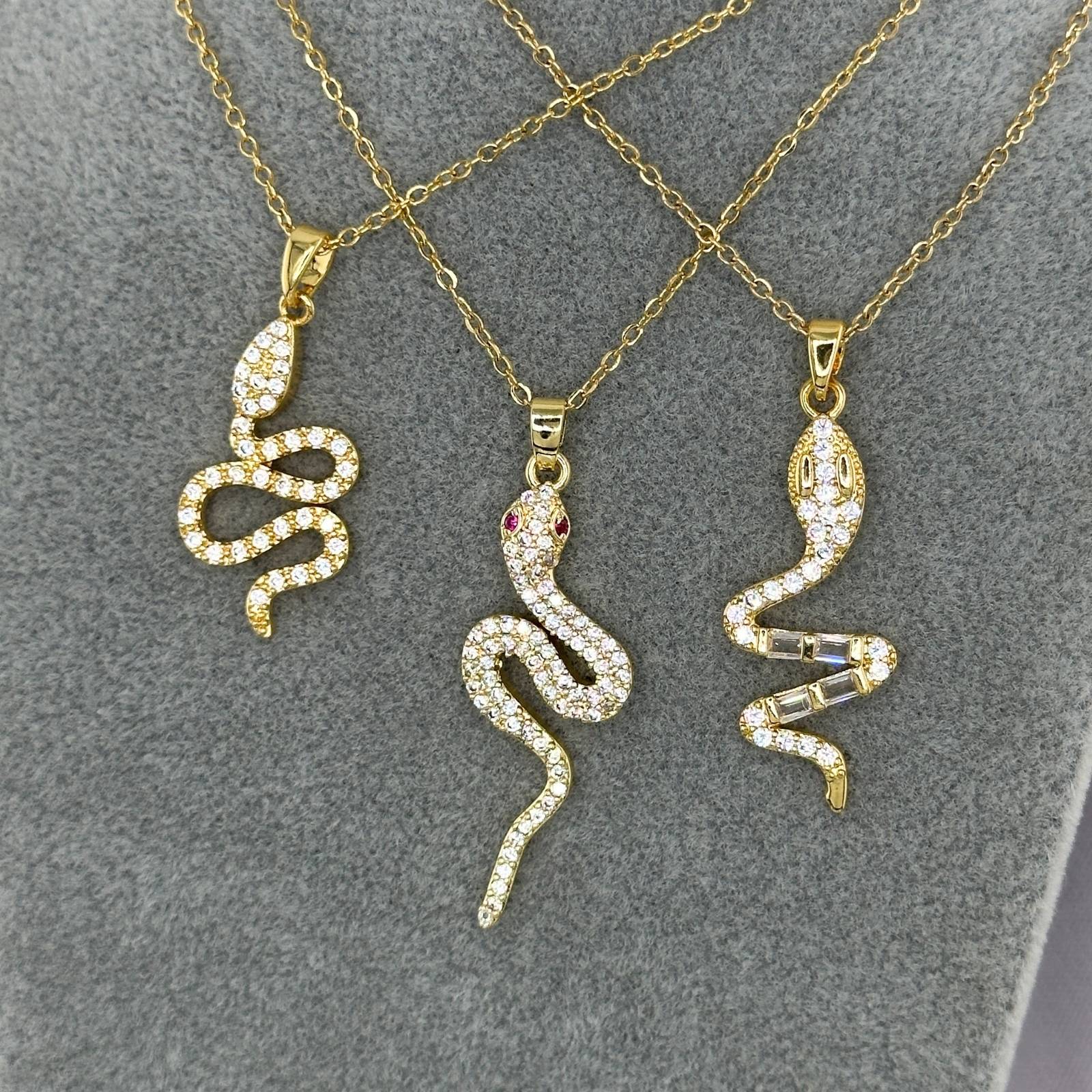 The Golden Serpent 18k Necklace