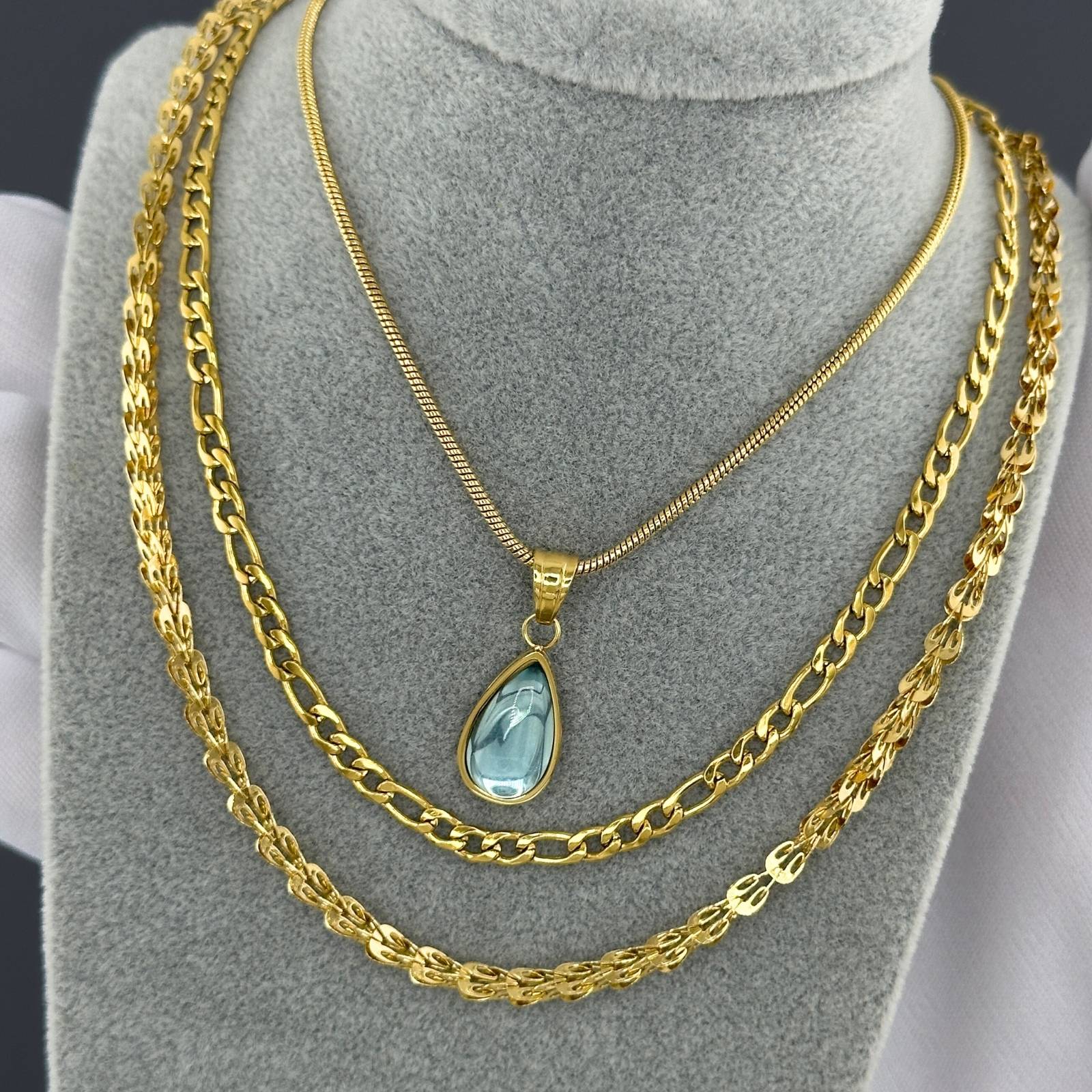 The Azure Drop Necklace
