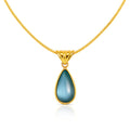 The Azure Drop Necklace