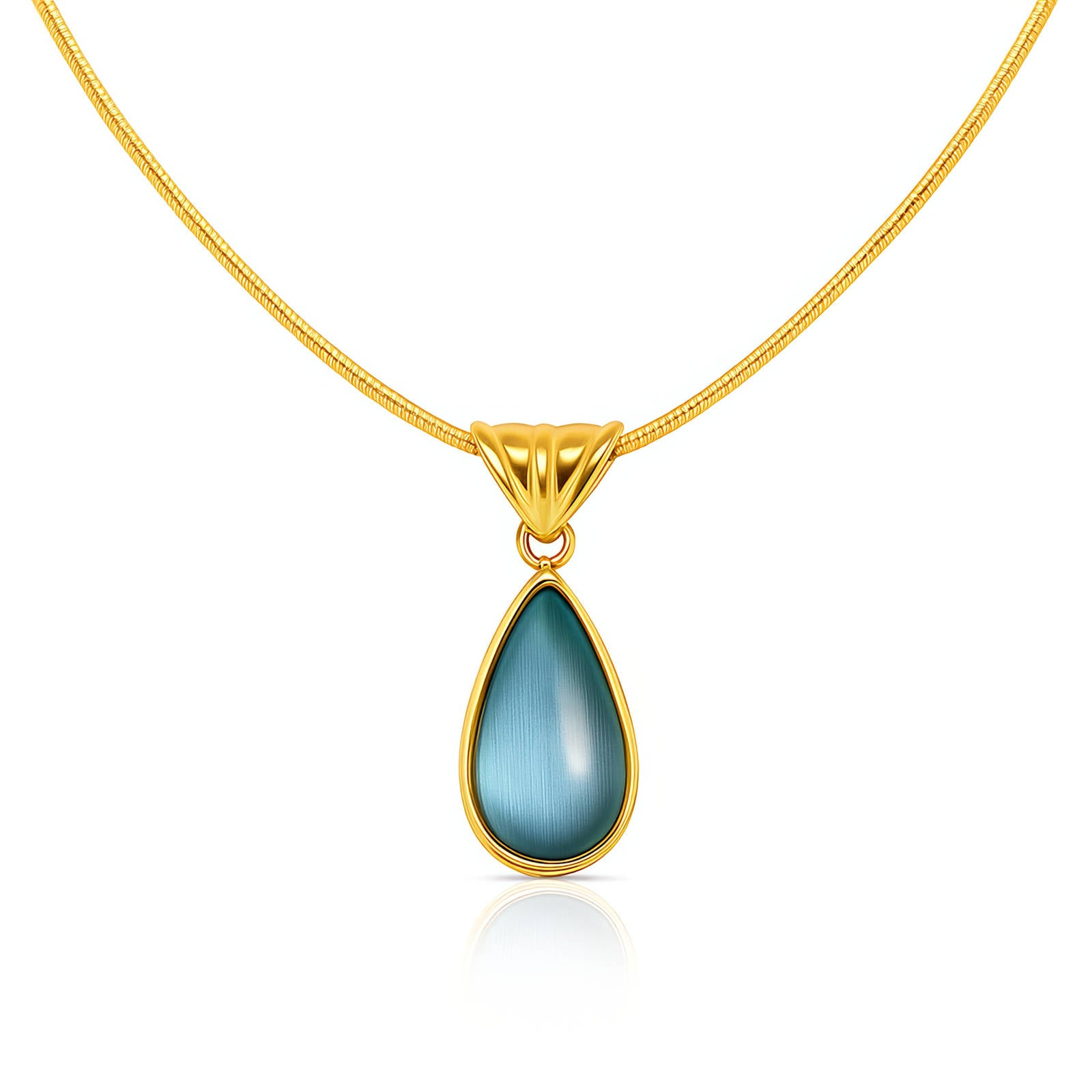 The Azure Drop Necklace
