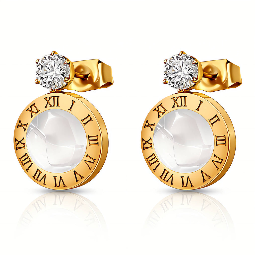 Golden Hour Chrono Earrings