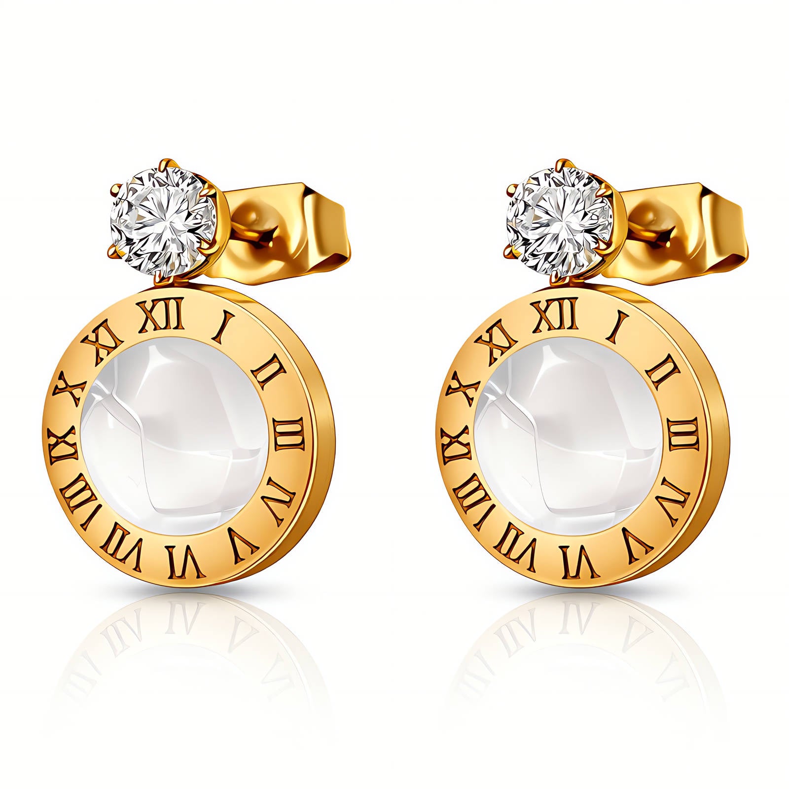 Golden Hour Chrono Earrings
