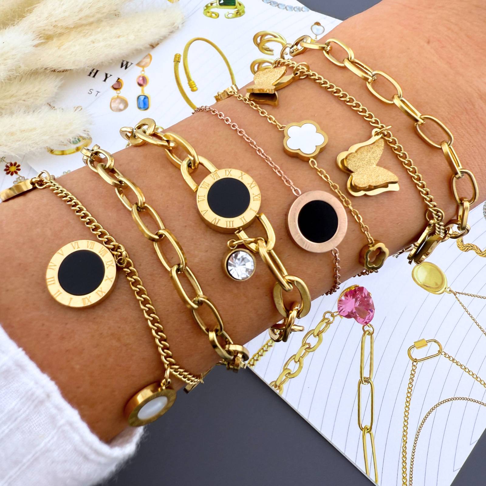 Grecian Laurel Crown Bracelet
