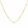 The Gilded Dewdrop Necklace