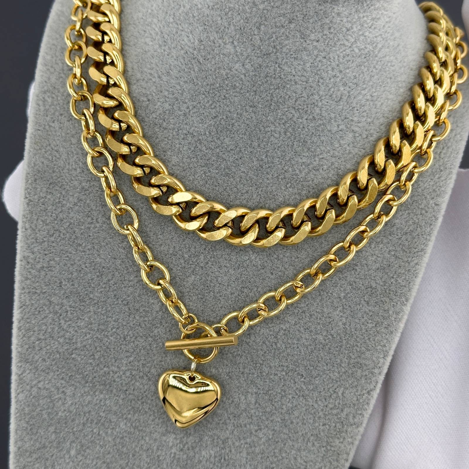 Golden Heart Necklace