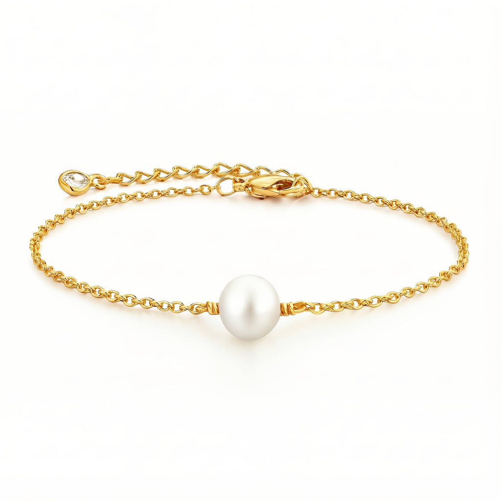 Golden Elegance Charm Bracelet