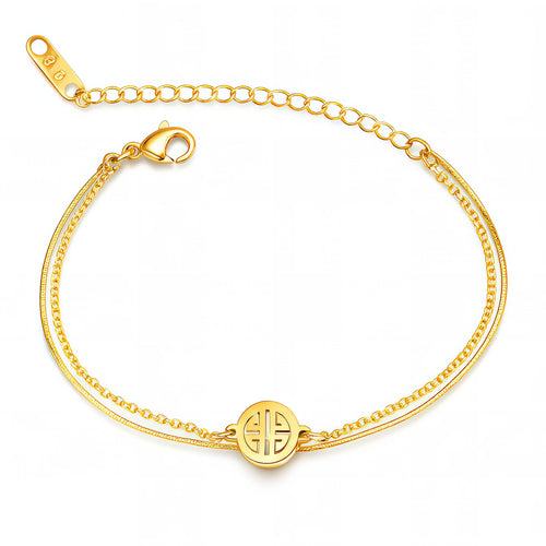 Gold Minimalist Bracelet - waterproof tarnish-free hypoallergenic bracelet by VYRA