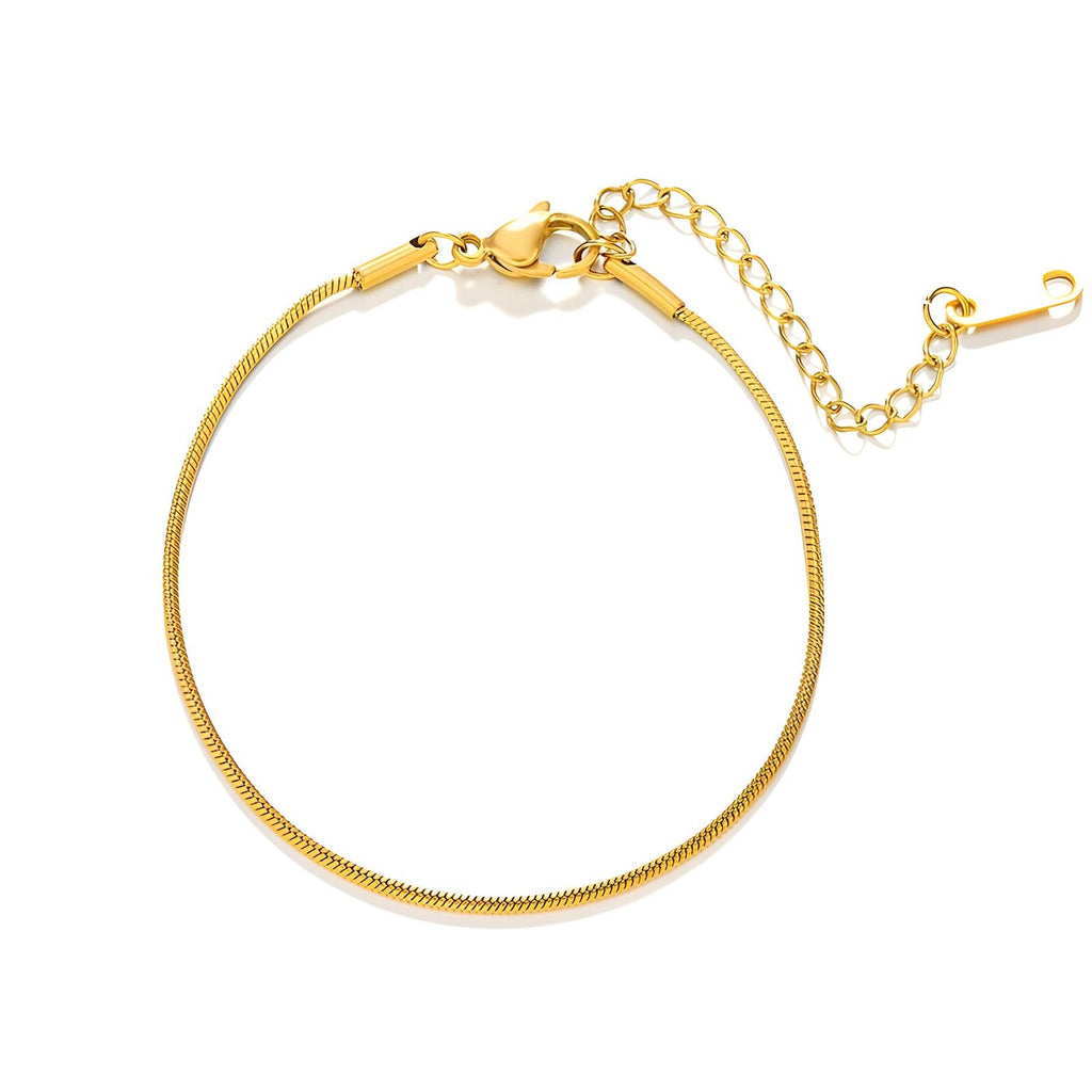 VYRA Waterproof Gold Fine Bracelet - tarnish-free hypoallergenic jewellery NZ AU