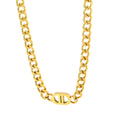 Gold Minimalist Necklace - waterproof tarnish-free hypoallergenic necklace by VYRA