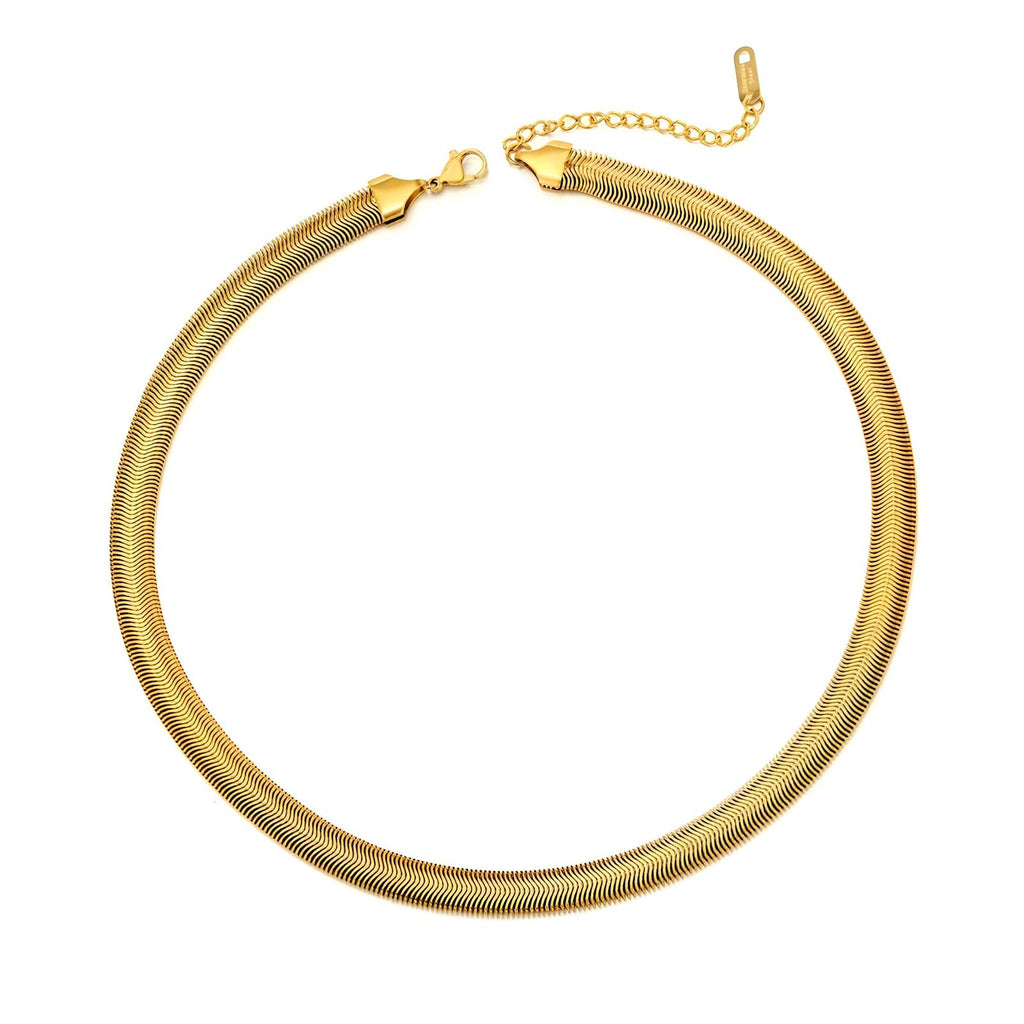 VYRA Waterproof Gold Necklace - tarnish-free hypoallergenic jewellery NZ AU