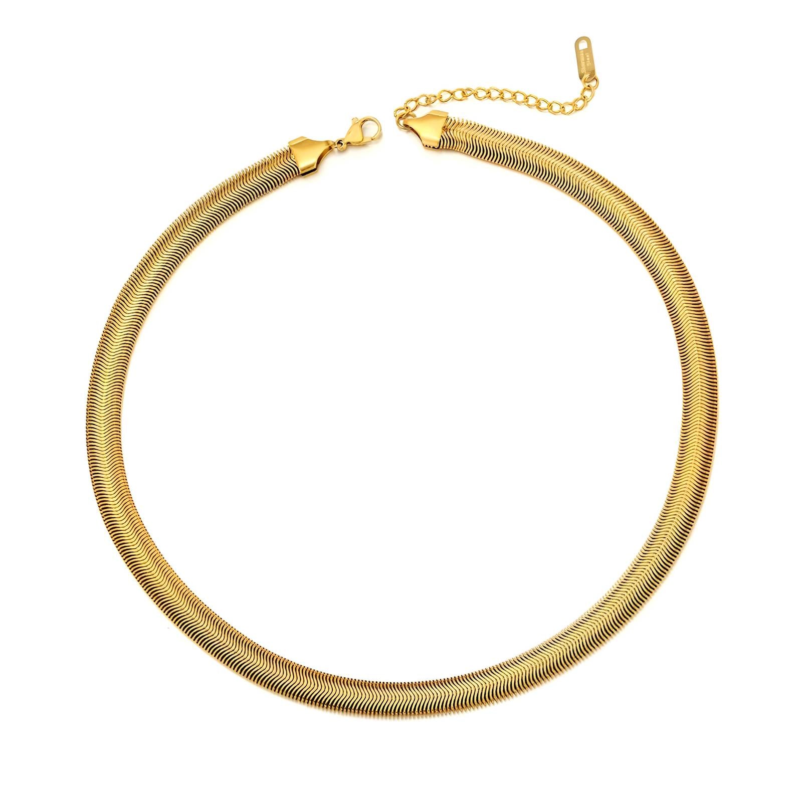 VYRA Waterproof Gold Necklace - tarnish-free hypoallergenic jewellery NZ AU