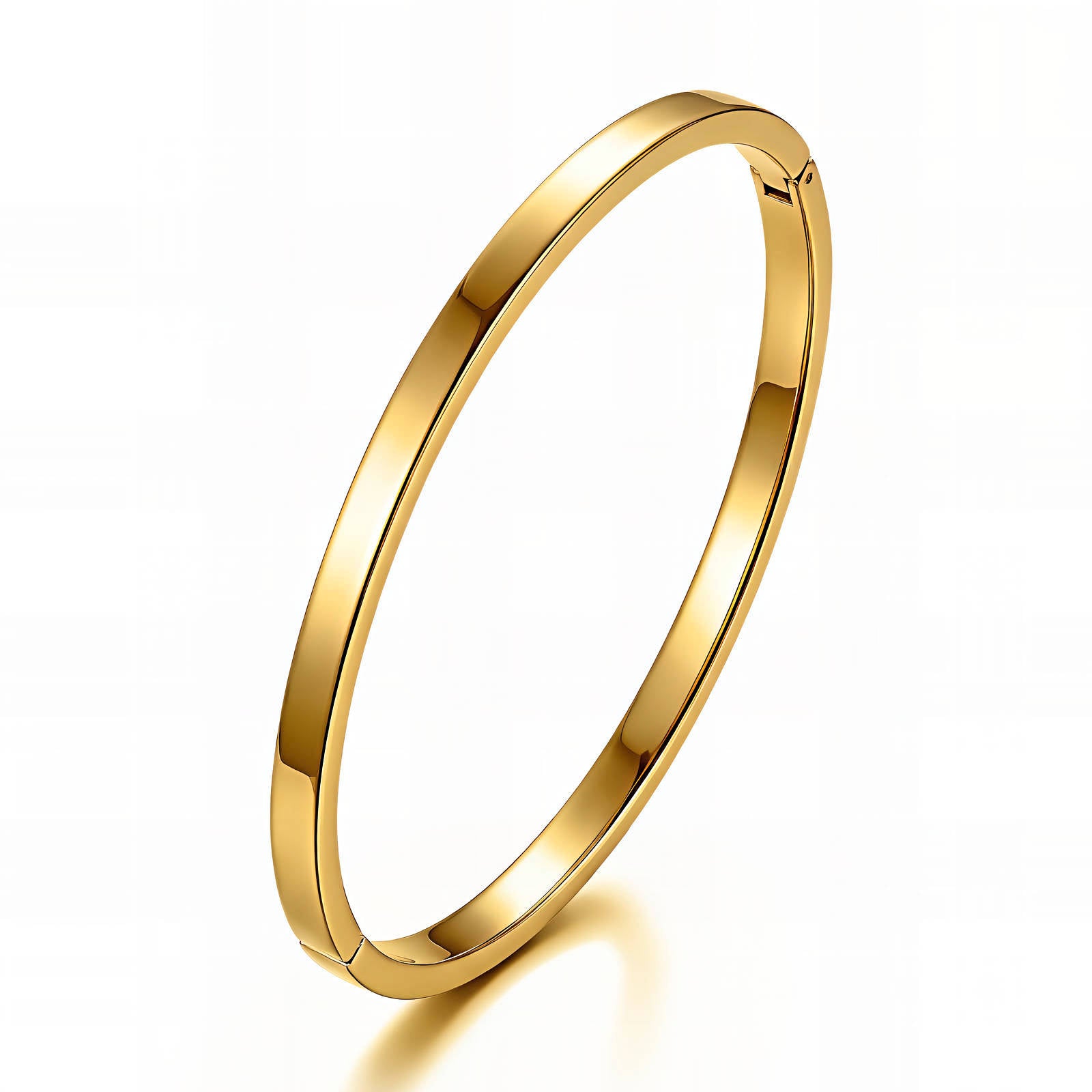 Classic Gold Bangle Bracelet