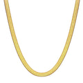 Necklace, 18K Gold Plated Steel