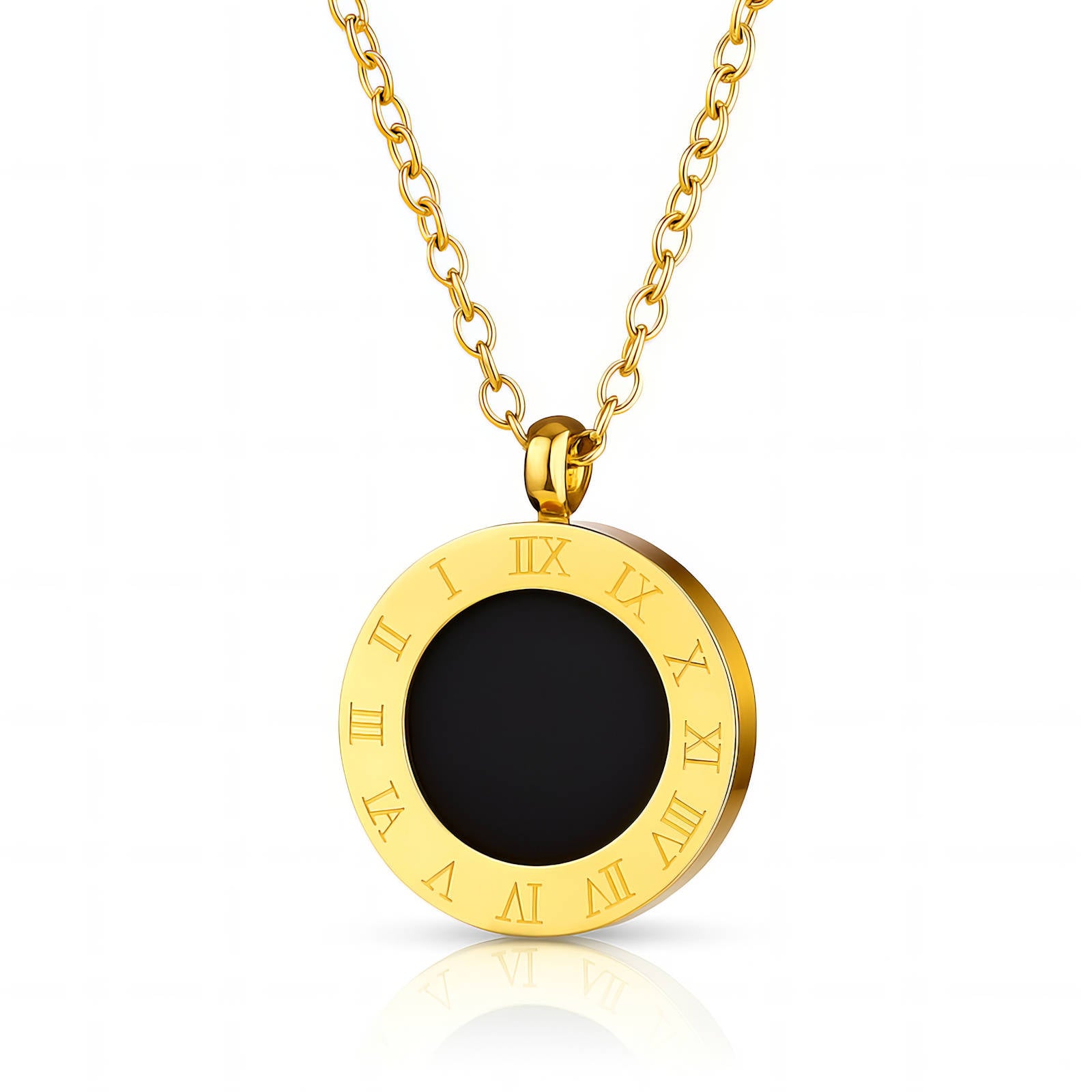 Essential Geo Heart 18k Necklace