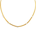 VYRA Waterproof Gold Pendant Necklace - tarnish-free hypoallergenic jewellery NZ AU