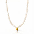 Cleo Pearl Sphere Strand Necklace