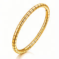 Bracelet, 18K Gold Plated Steel