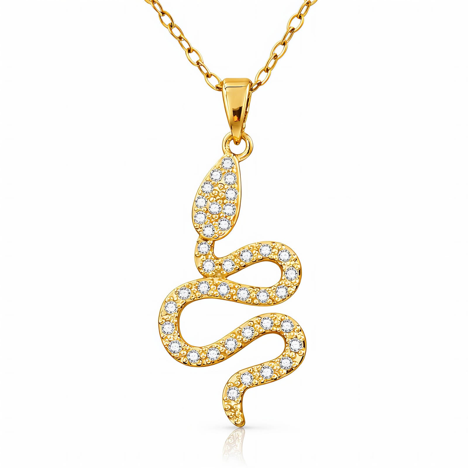 The Golden Serpent 18k Necklace