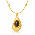 Necklace, 18K Gold Plated Steel