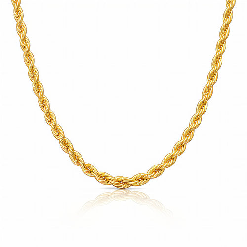 Classic Gold Waterproof Gold Necklace for Women by VYRA Jewellery - waterproof tarnish-resistant gold necklace