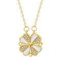 Necklace, 18K Gold Plated Steel