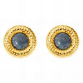 Flowers Earrings, 18K Gold Plated Steel