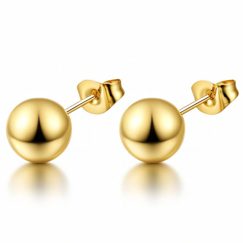 Gold Minimalist Earrings - waterproof tarnish-free hypoallergenic earrings by VYRA