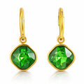 Earrings, 18K Gold Plated Steel