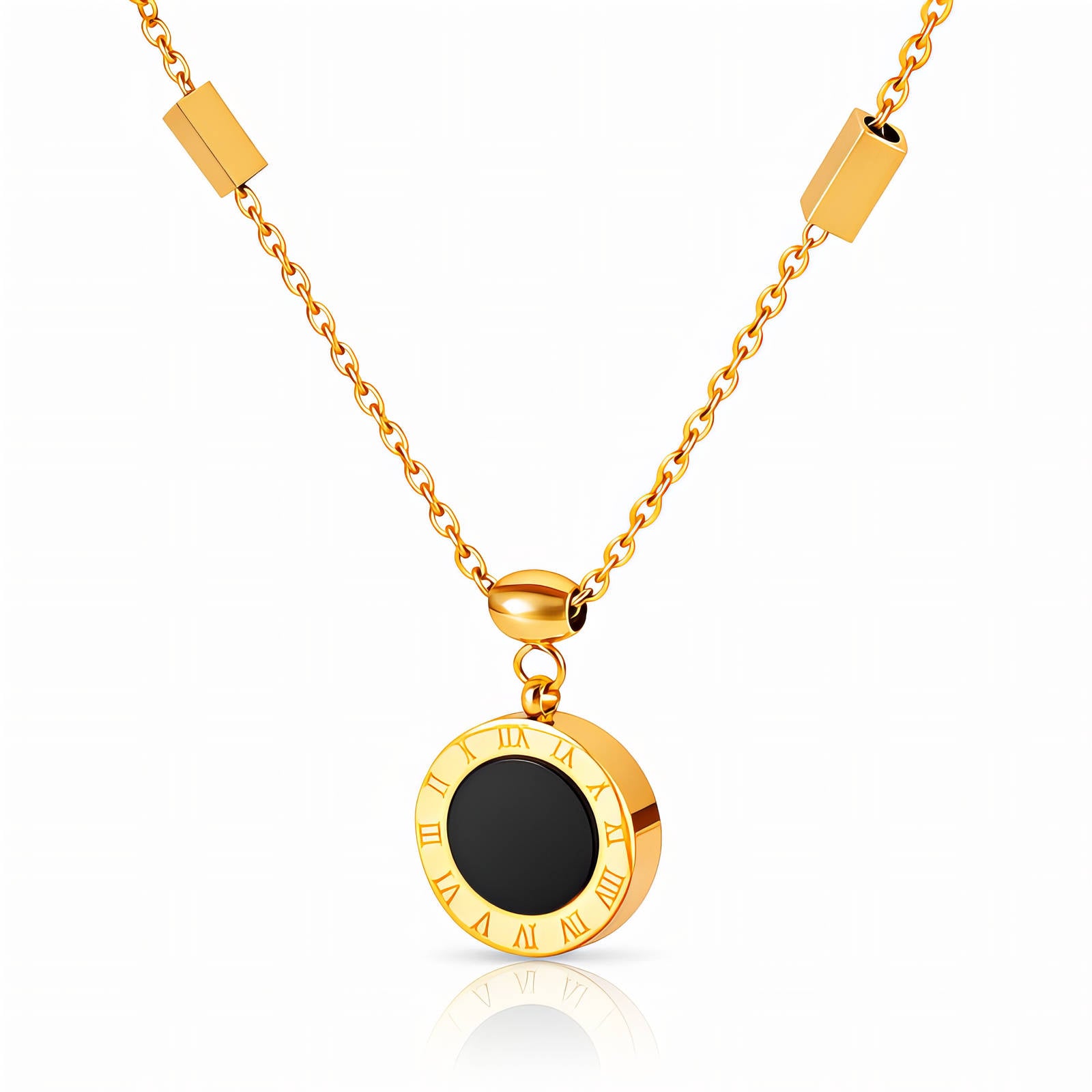 Gold Minimalist Necklace - waterproof tarnish-free hypoallergenic necklace by VYRA