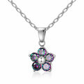 VYRA Waterproof Stainless Steel Flower Necklace - tarnish-free hypoallergenic jewellery NZ AU