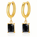 VYRA Waterproof Gold Hoop Earrings - tarnish-free hypoallergenic jewellery NZ AU