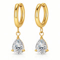 VYRA Waterproof Gold Hoop Earrings - tarnish-free hypoallergenic jewellery NZ AU