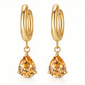 VYRA Waterproof Gold Hoop Earrings - tarnish-free hypoallergenic jewellery NZ AU