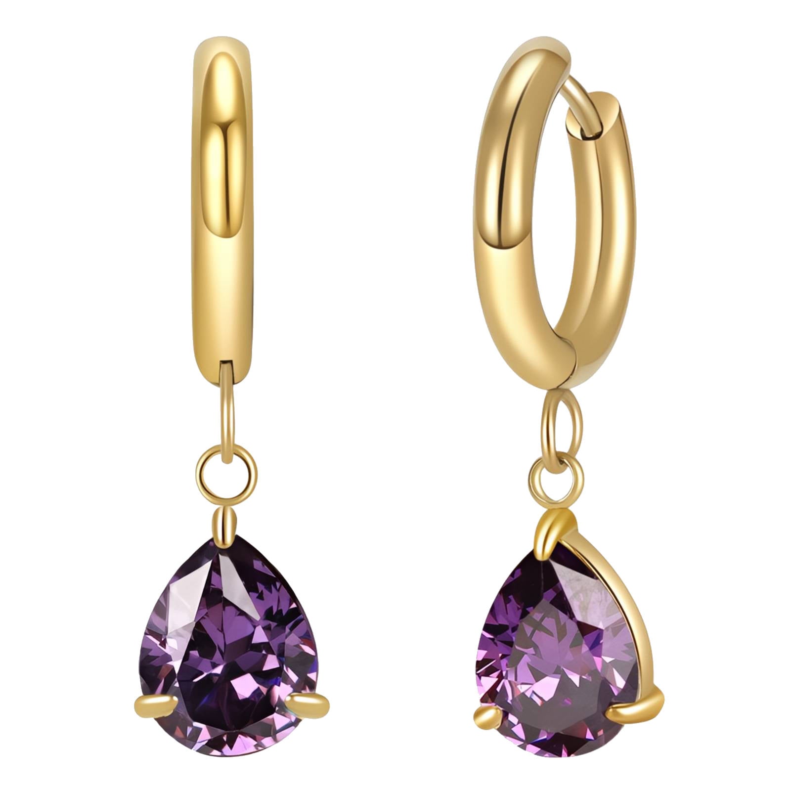 VYRA Waterproof Gold Hoop Earrings - tarnish-free hypoallergenic jewellery NZ AU
