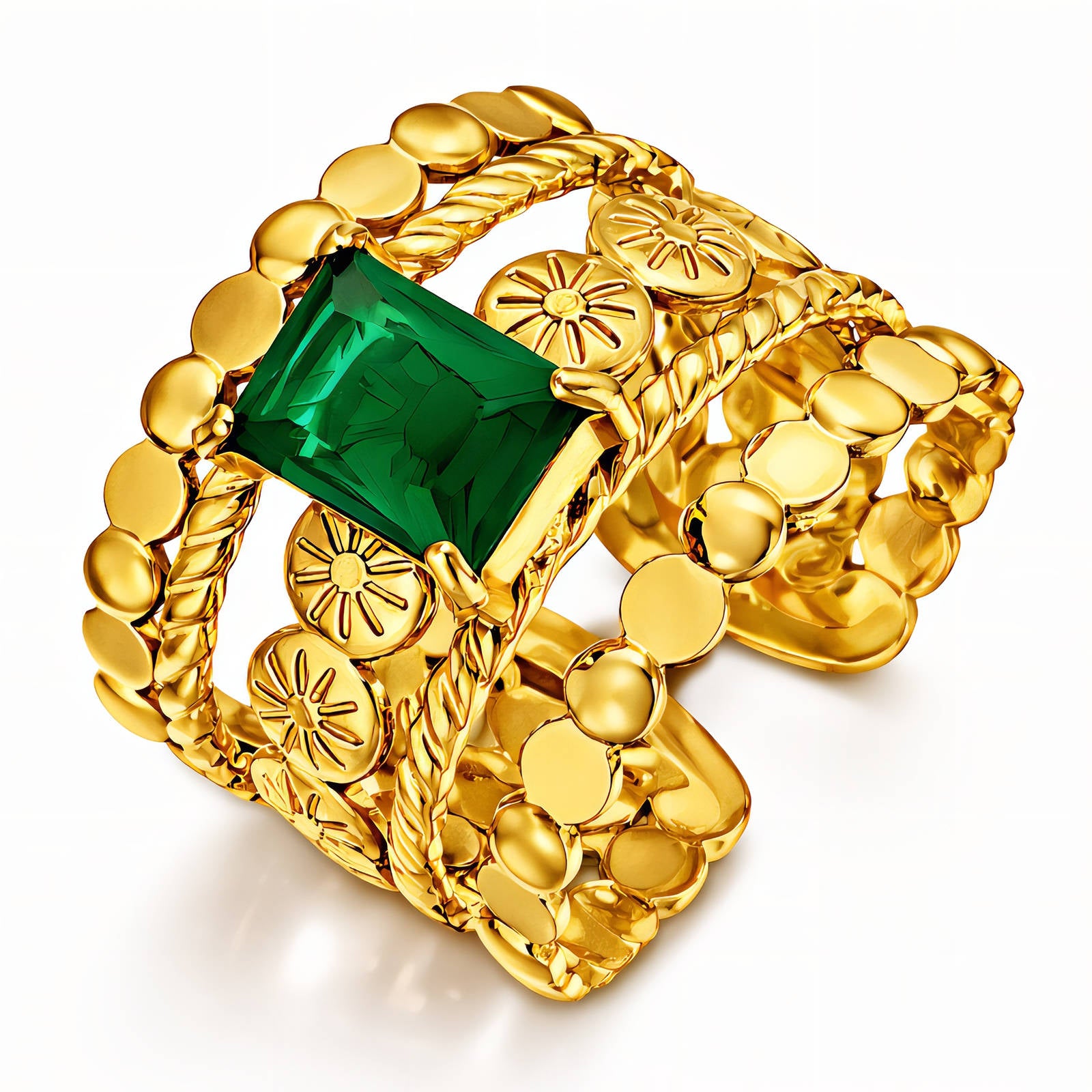 Elegant Shimmer Band Ring