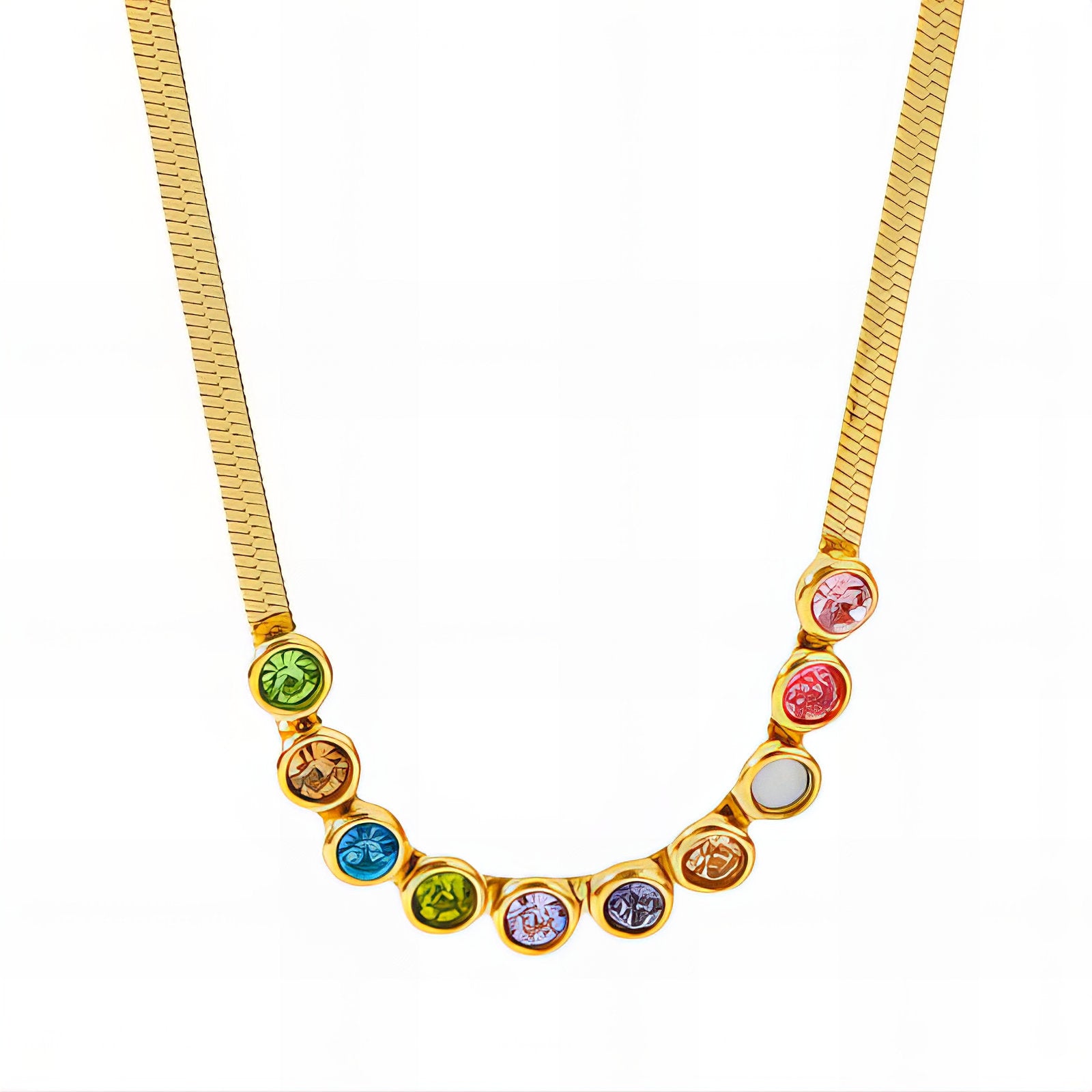 Aurora Gem Necklace