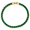 VYRA Waterproof Gold Crystal Bracelet - tarnish-free hypoallergenic jewellery NZ AU