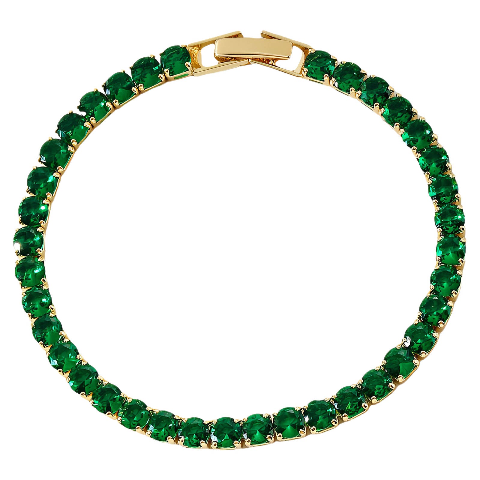 VYRA Waterproof Gold Crystal Bracelet - tarnish-free hypoallergenic jewellery NZ AU