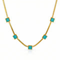 Gold Minimalist Necklace - waterproof tarnish-free hypoallergenic necklace by VYRA
